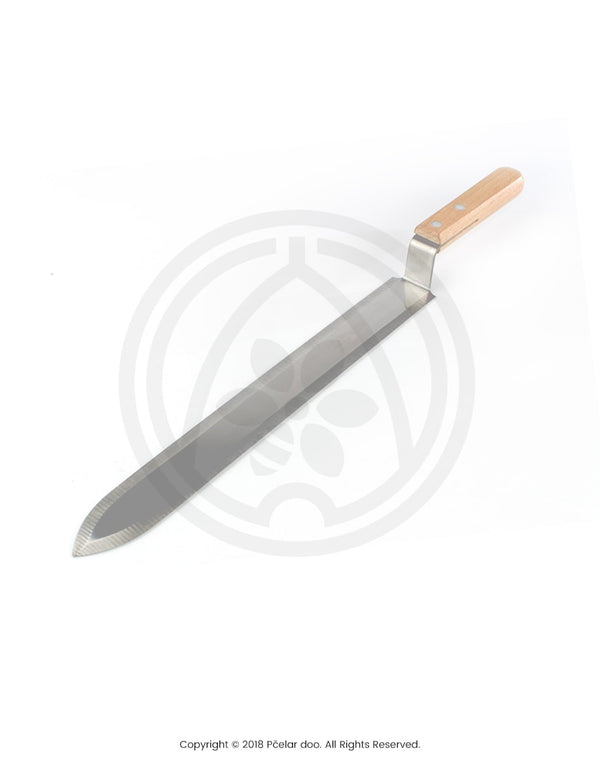 Nož za otklapanje saća ravan, Cr (inox)