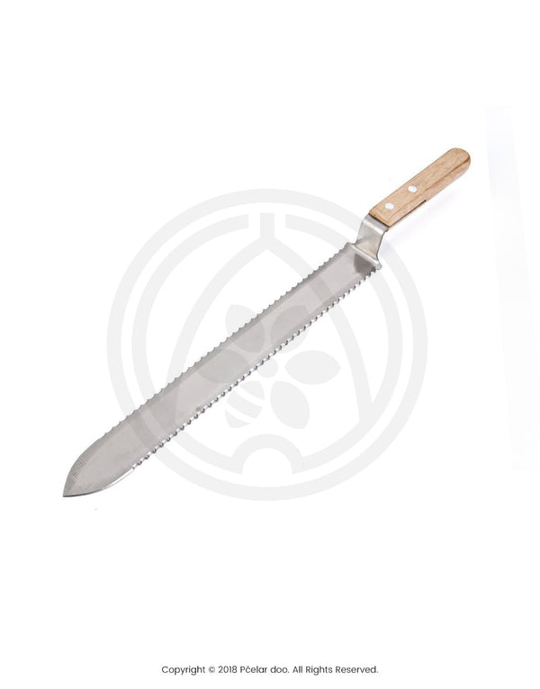 Nož za otklapanje saća zupčasti, Cr (inox)